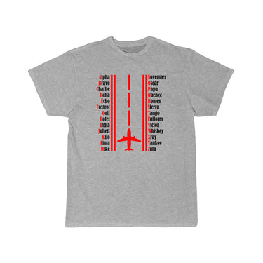 Pilot Pilots Alphabet T SHIRT THE AV8R